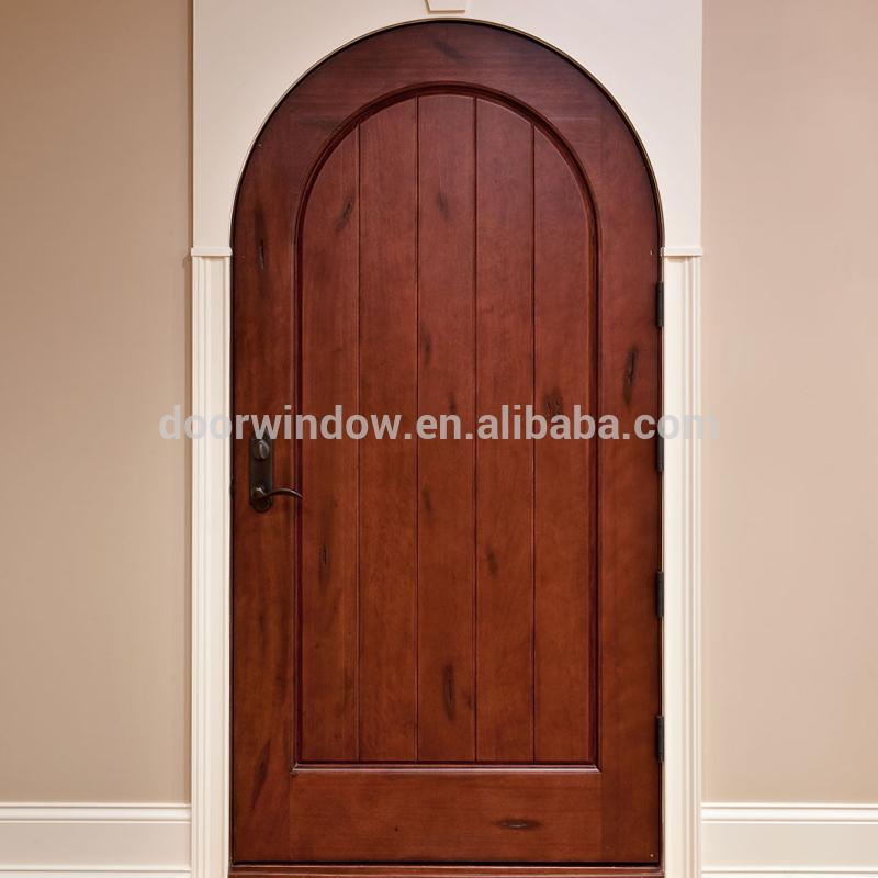 DOORWIN 2021Drawing art interior round top design hinged door room door for house by Doorwin