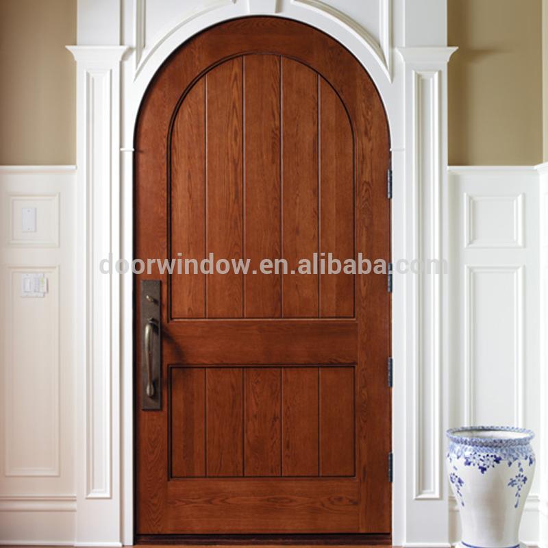 DOORWIN 2021Drawing art interior round top design hinged door room door for house by Doorwin