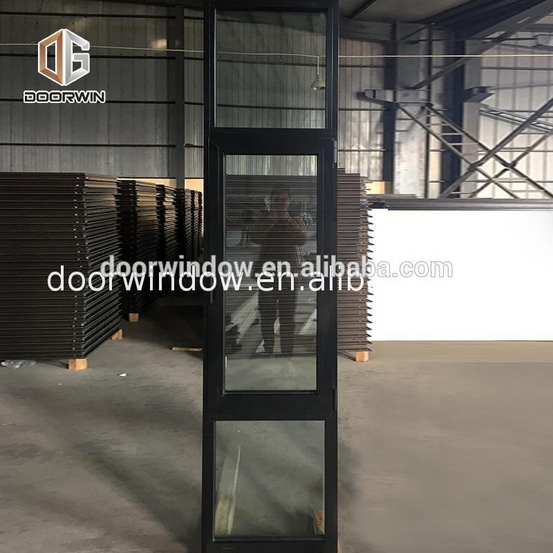 DOORWIN 2021Eco-Friendly Hollow glass aluminum framed inswing casement windowsby Doorwin on Alibaba