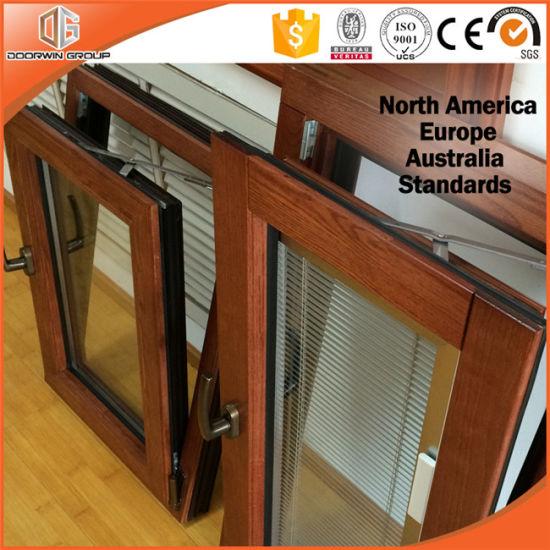 DOORWIN 2021Europe Design Wood Color Aluminum Tilt Turn Opening Window - China Tilt Turn Opening Window, Inswing Aluminum Window