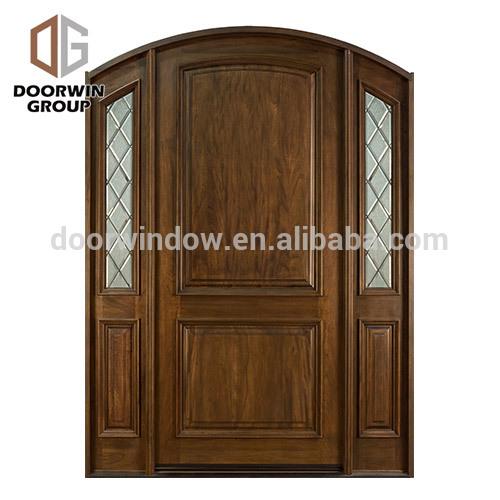 DOORWIN 2021European Country Style Wholesale Swing Interior Door with side lite and transom by Doorwin