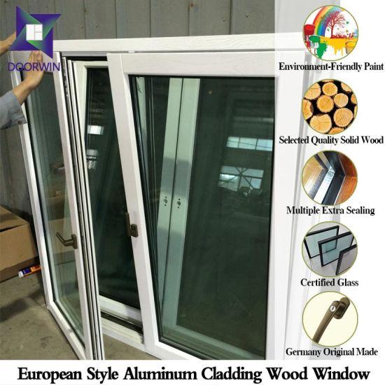 DOORWIN 2021European Design Casement Aluminium Wood Window, Aluminum Window Color/Shape/Opening Way Detail - China Wood Window, Aluminium Window