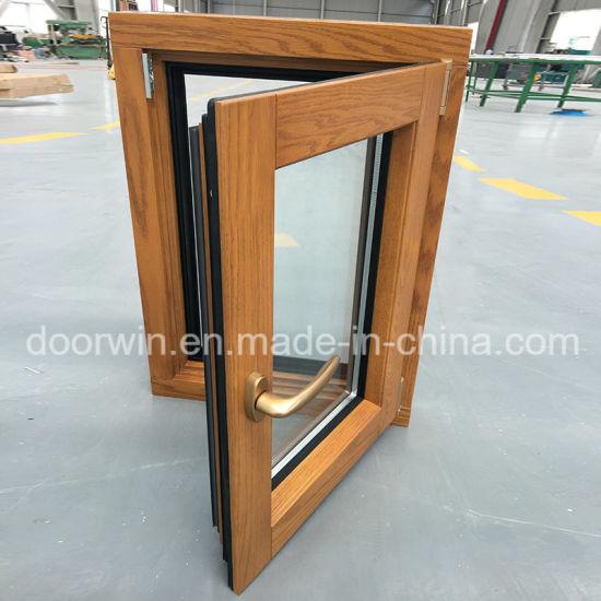 DOORWIN 2021European and American Design Aluminum Wood Tilt Turn Window - China Window, Wood Aluminum Window