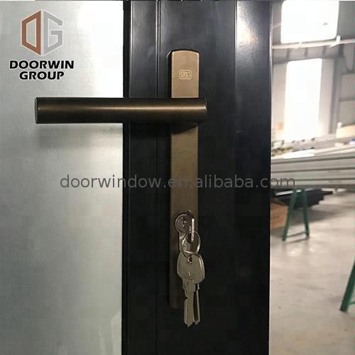 DOORWIN 2021External doors aluminium swing exterior frameless glass aluminum door with by Doorwin on AlibabaDOORWIN 2021