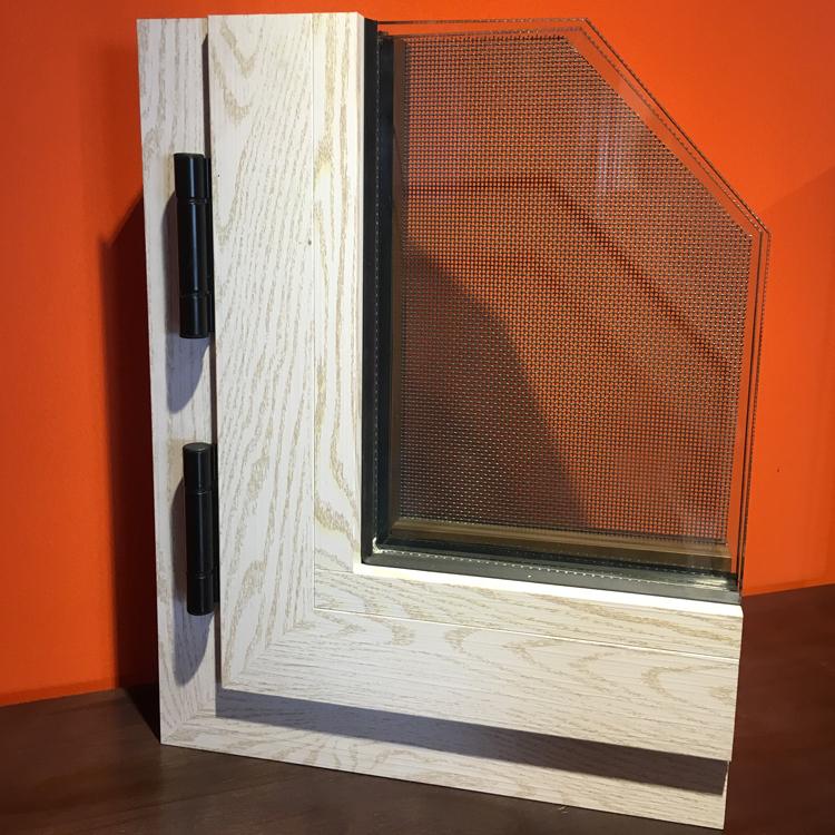 Doorwin 2021free sample-solid wood with aluminum cladding from outside