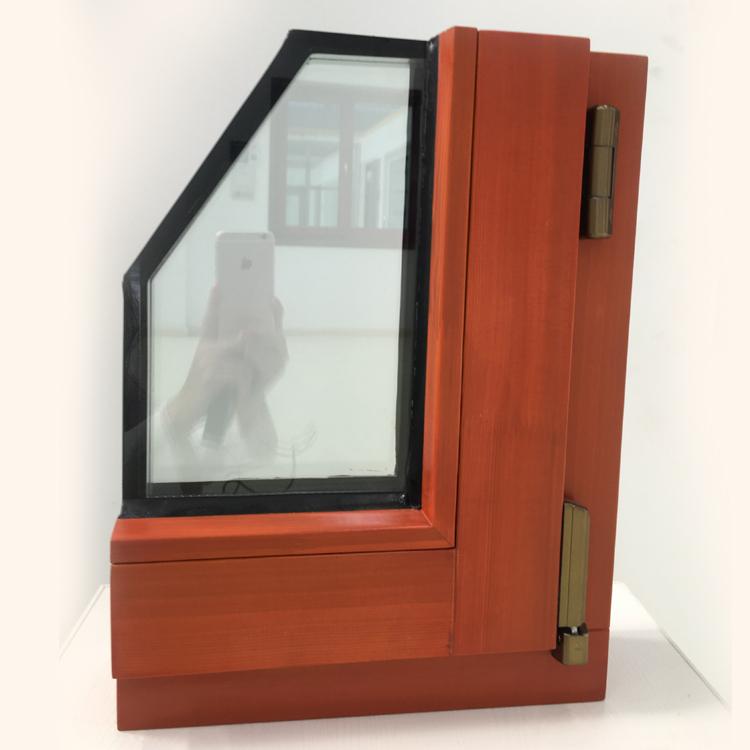 Doorwin 2021free sample-solid wood with aluminum cladding from outside