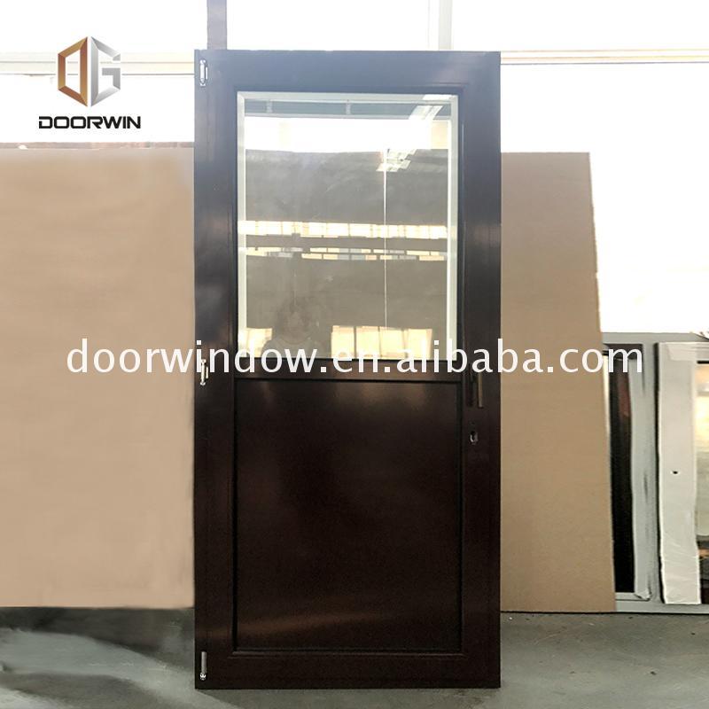 DOORWIN 2021Factory Direct High Quality apartment entry doors aluminium wood door frontDOORWIN 2021