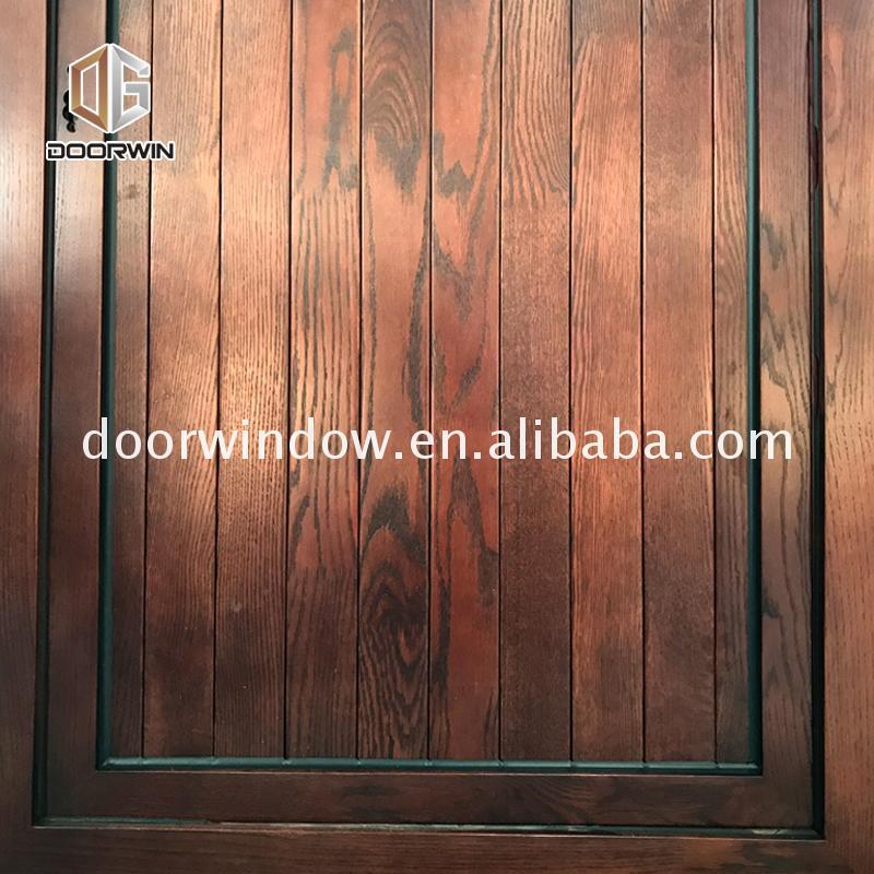 DOORWIN 2021Factory Direct High Quality apartment entry doors aluminium wood door frontDOORWIN 2021