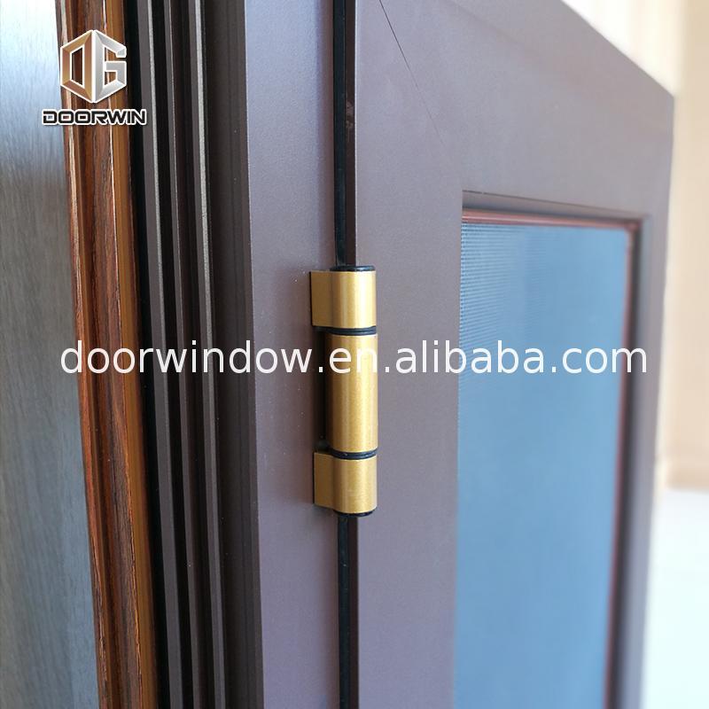 DOORWIN 2021Factory Directly Supply aluminium extrusion profile windows double galzed window weatherproof swing