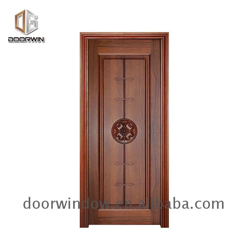 DOORWIN 2021Factory Directly Supply wood carving door window and parts white or oak internal doors