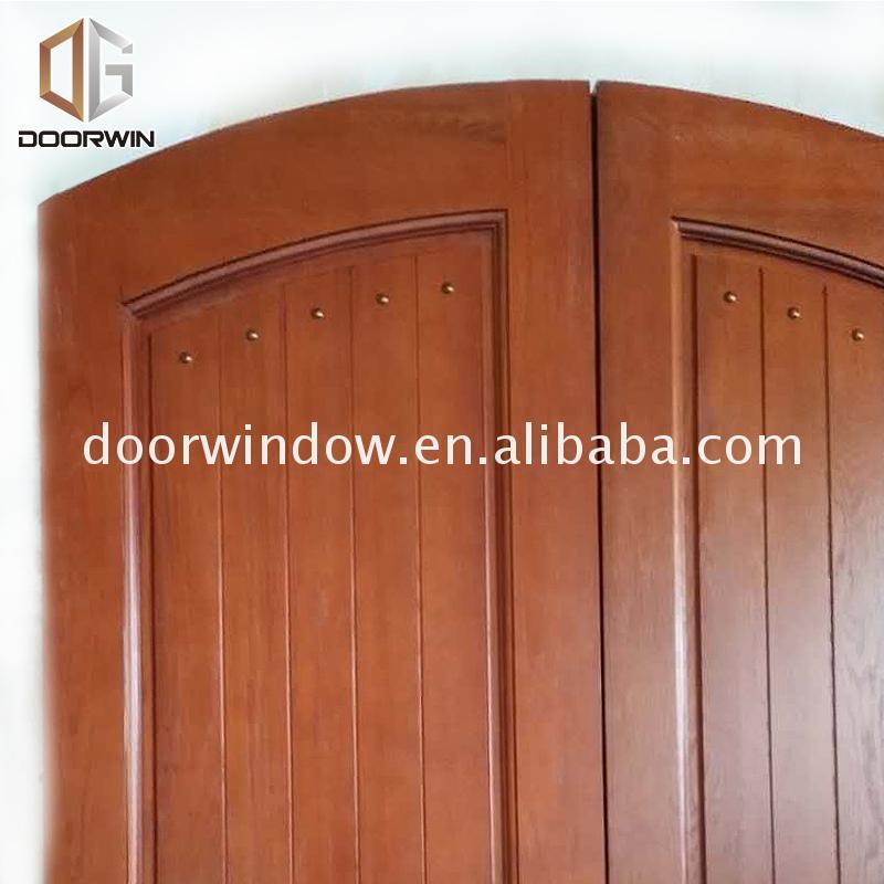 DOORWIN 2021Factory Directly Supply wood front door with sidelights french doors exterior lowes