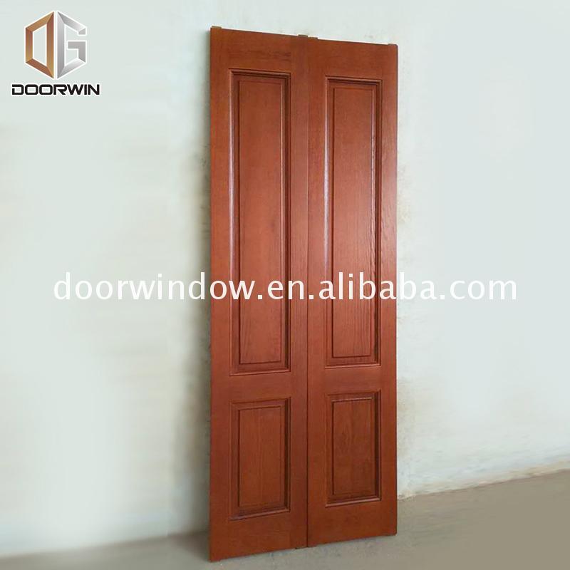 DOORWIN 2021Factory Directly Supply wood front door with sidelights french doors exterior lowes
