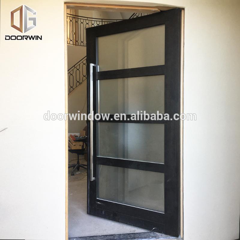 DOORWIN 2021Factory Manufactured Thermal Break doors aluminum Front Entry French Door by Doorwin