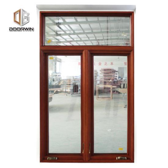 DOORWIN 2021Factory Price Newest Wood Clad Aluminum Casement Window - China Aluminum American Crank Casement Window, Aluminum and Wooden Windows