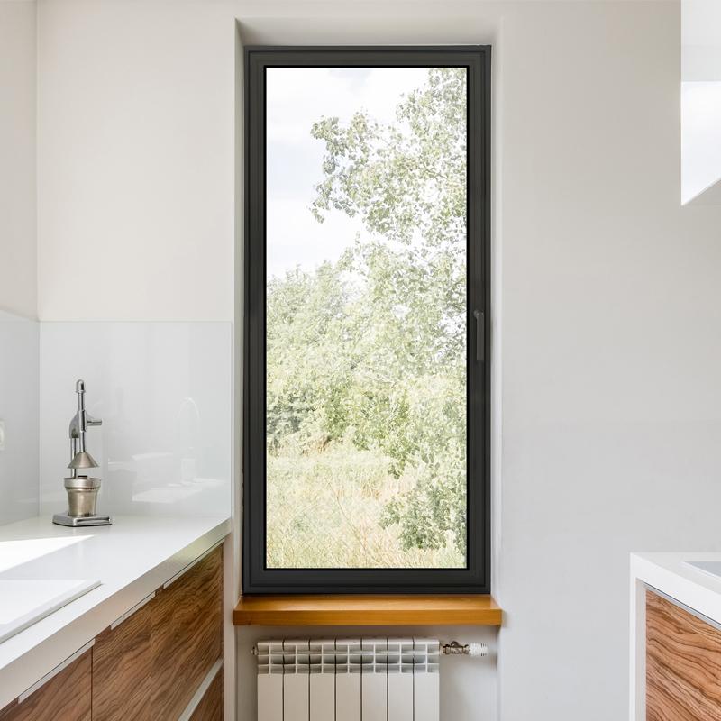 DOORWIN 2021Factory direct price modern wooden window designs casement windows doors and design