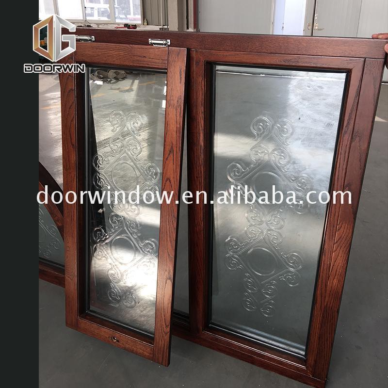 DOORWIN 2021Factory direct selling budget aluminium windows brown breezeway hawaii