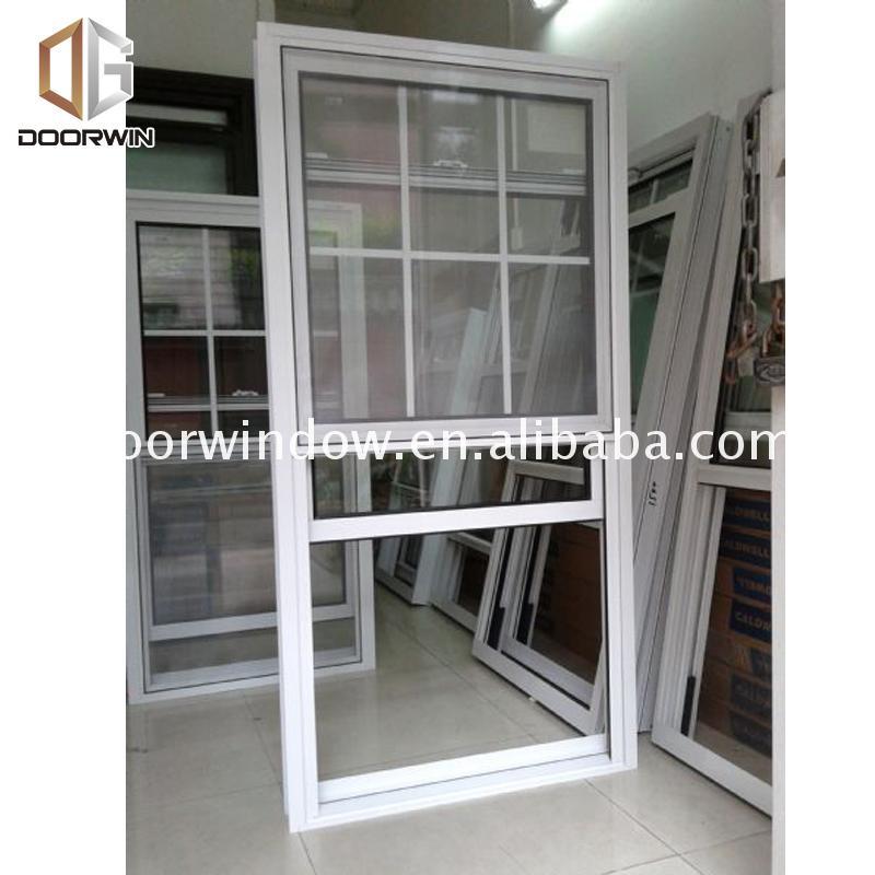DOORWIN 2021Factory direct selling double single hung window pane windows with grilles
