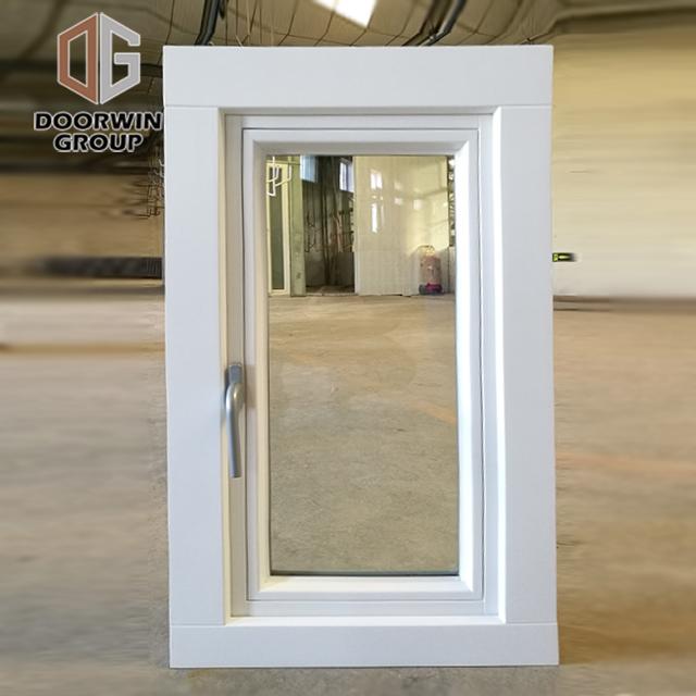 DOORWIN 2021Factory direct selling modern casement wood windows with low-e glass