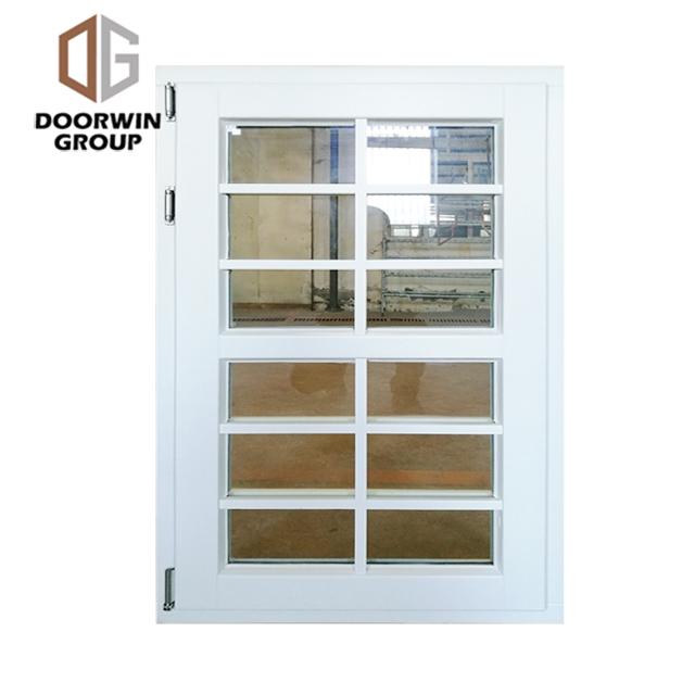DOORWIN 2021Factory direct selling modern casement wood windows with low-e glass