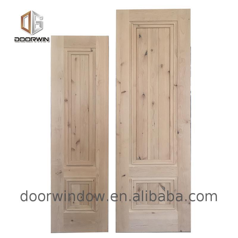 DOORWIN 2021Factory direct selling six panel prehung interior doors oak double