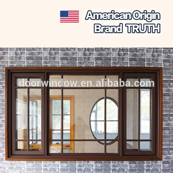 DOORWIN 2021Factory direct selling windows that open out window wood awning with handle