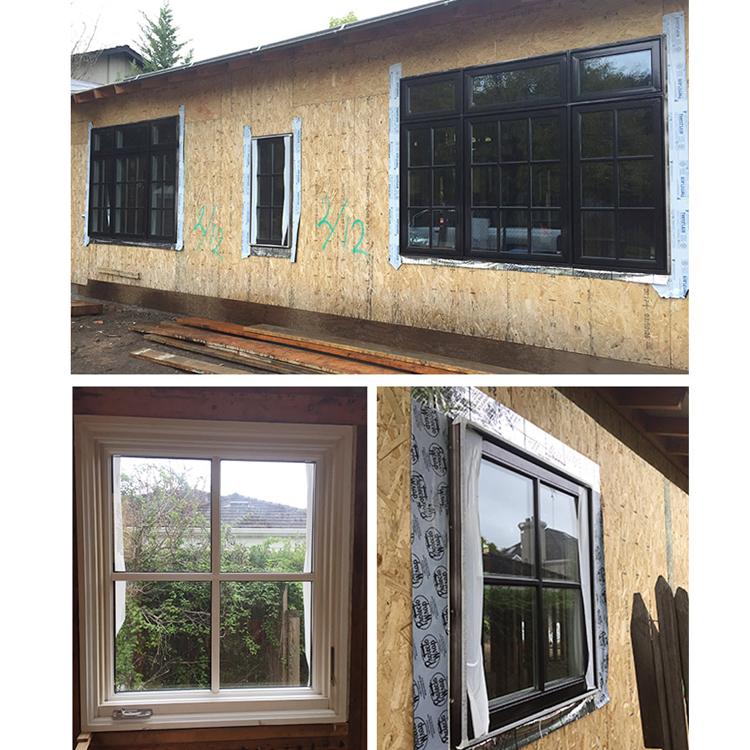 DOORWIN 2021Factory direct selling wood aluminum windows window composite casement