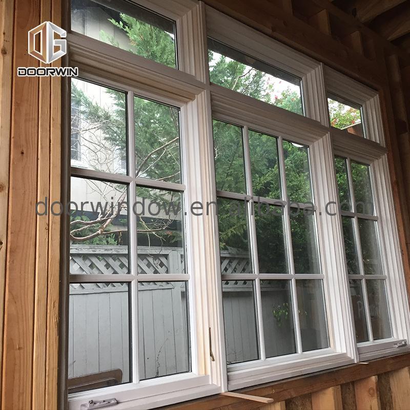 DOORWIN 2021Factory direct selling wood aluminum windows window composite casement