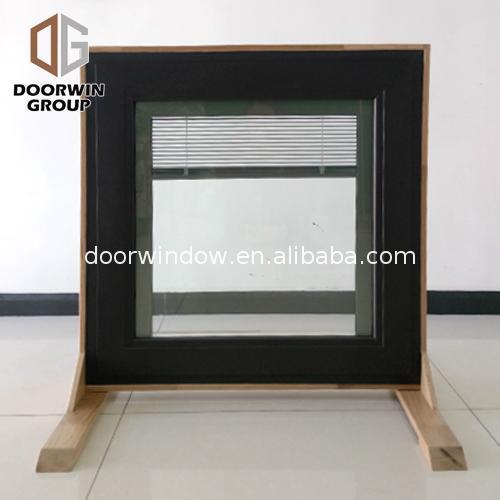 DOORWIN 2021Factory direct supply adjustable window louvers High quality double glazed aluminium awning window&amptop hung