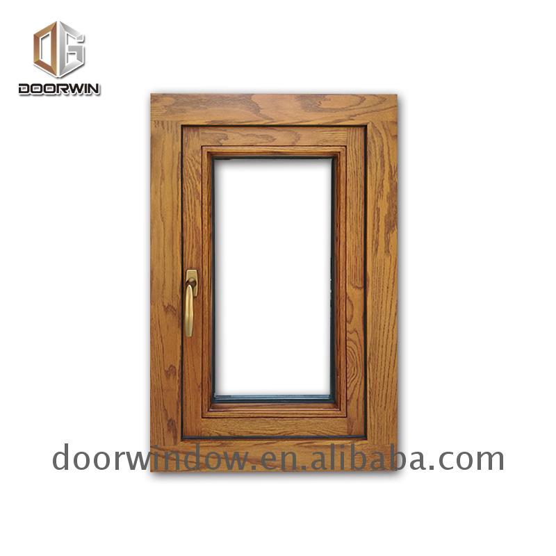 DOORWIN 2021Factory direct supply aluminium wood composite windows timber clad