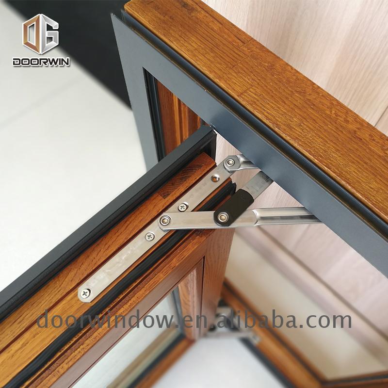 DOORWIN 2021Factory direct supply aluminium wood composite windows timber clad