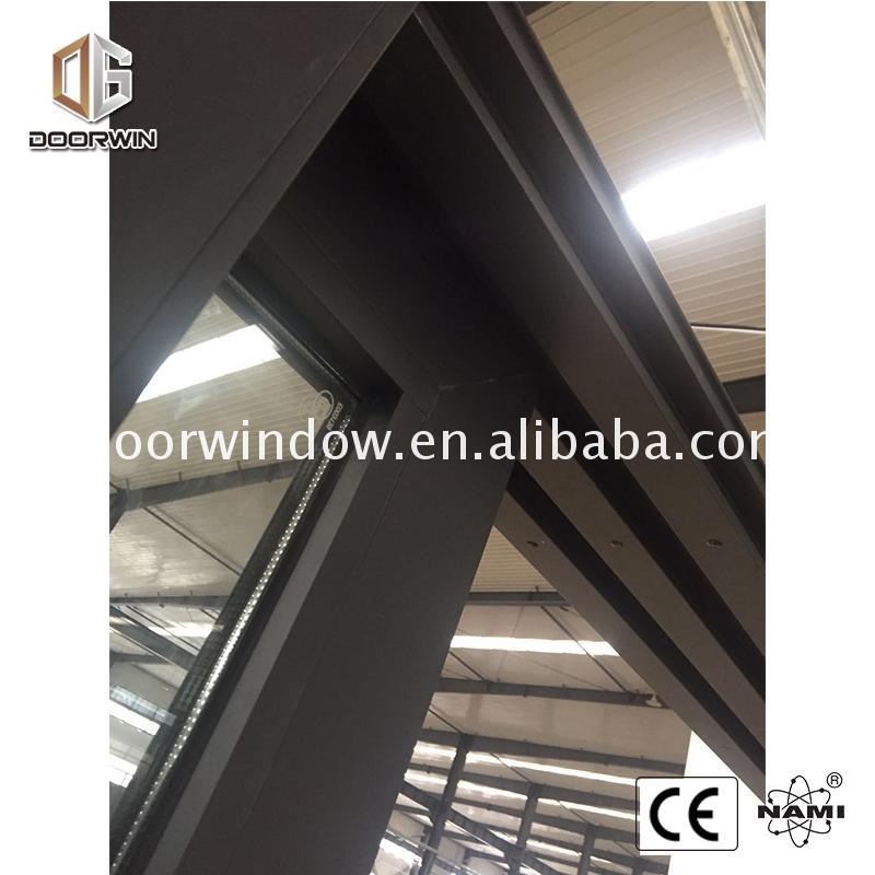 DOORWIN 2021Factory hot sale large sliding glass patio doors price for