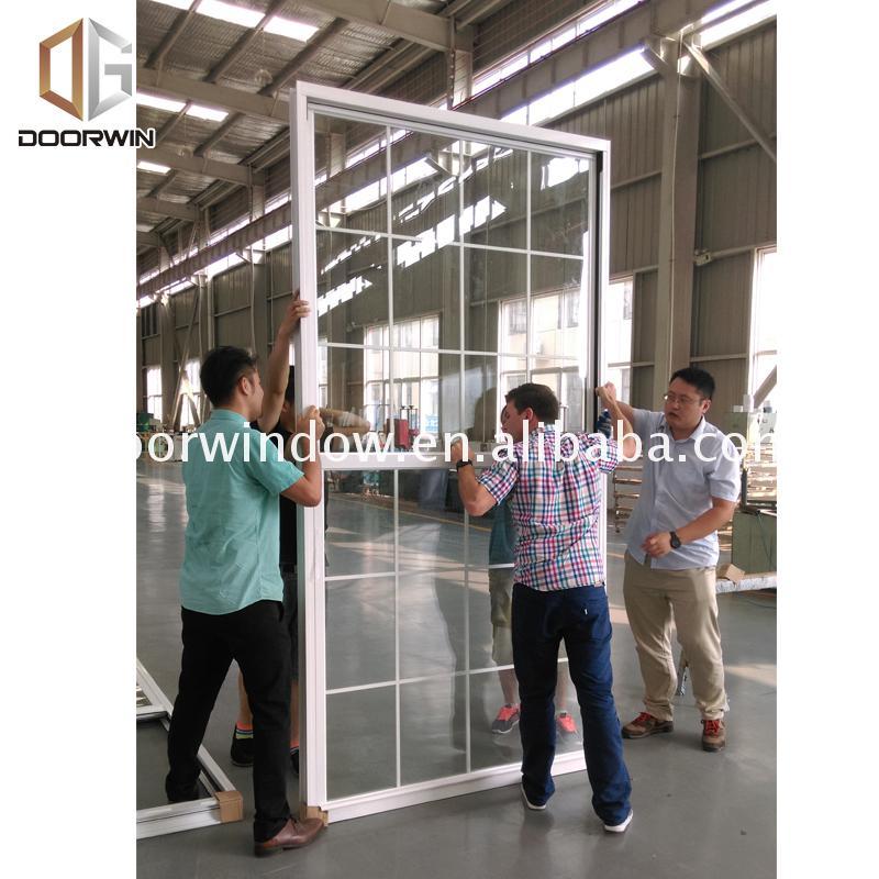 DOORWIN 2021Factory hot sale vertical sliding window security sash windows hung