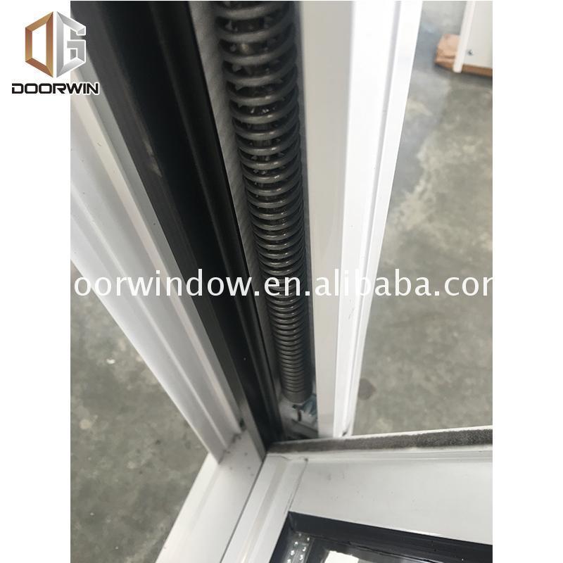 DOORWIN 2021Factory hot sale vertical sliding window security sash windows hung