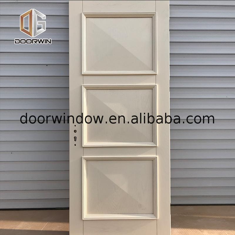 DOORWIN 2021Factory made wooden door dividers window pane