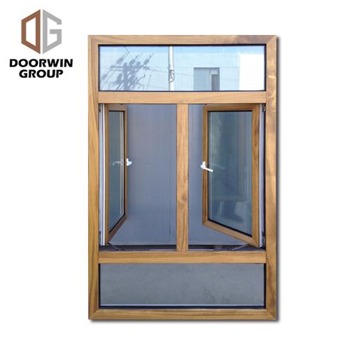 DOORWIN 2021Factory outlet wood windows photos transom grain finish