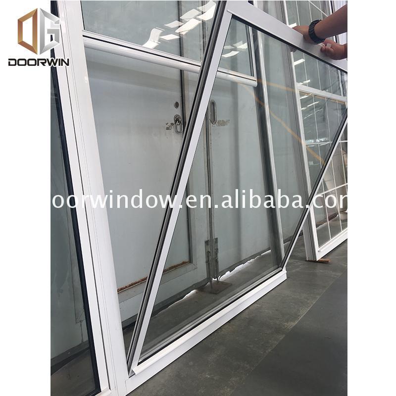 DOORWIN 2021Factory price Manufacturer Supplier top rated double hung windows tinted aluminium