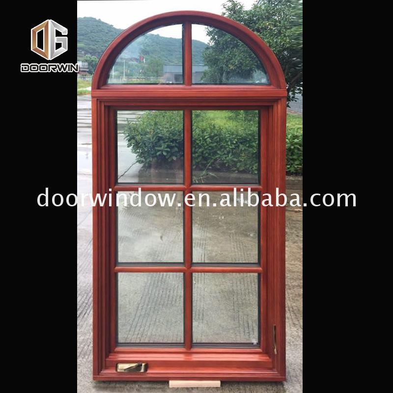 DOORWIN 2021Factory price newest wood clad windows aluminum window casement