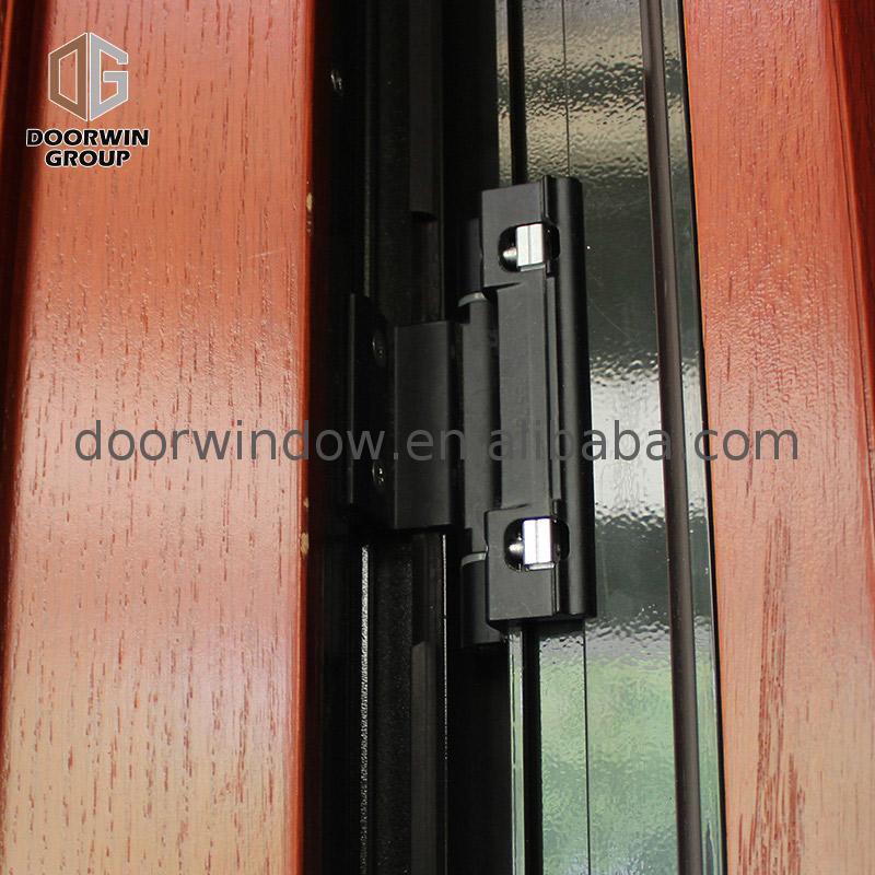 DOORWIN 2021Factory price wholesale large glass exterior doors residential homes