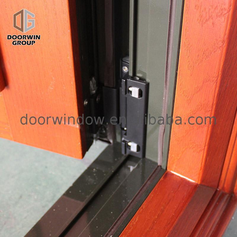 DOORWIN 2021Factory price wholesale large glass exterior doors residential homes