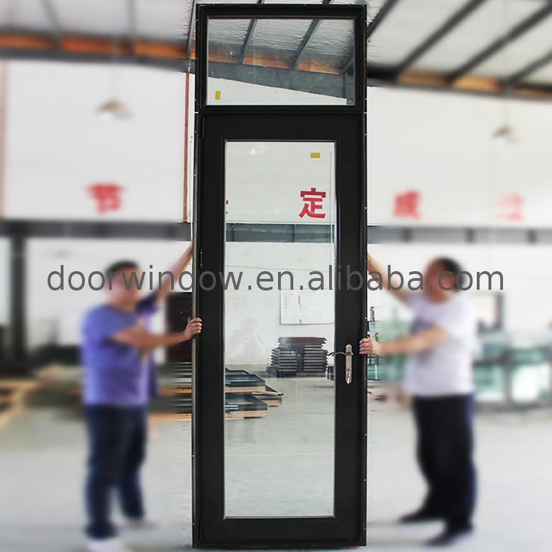 DOORWIN 2021Factory price wholesale large glass exterior doors residential homes