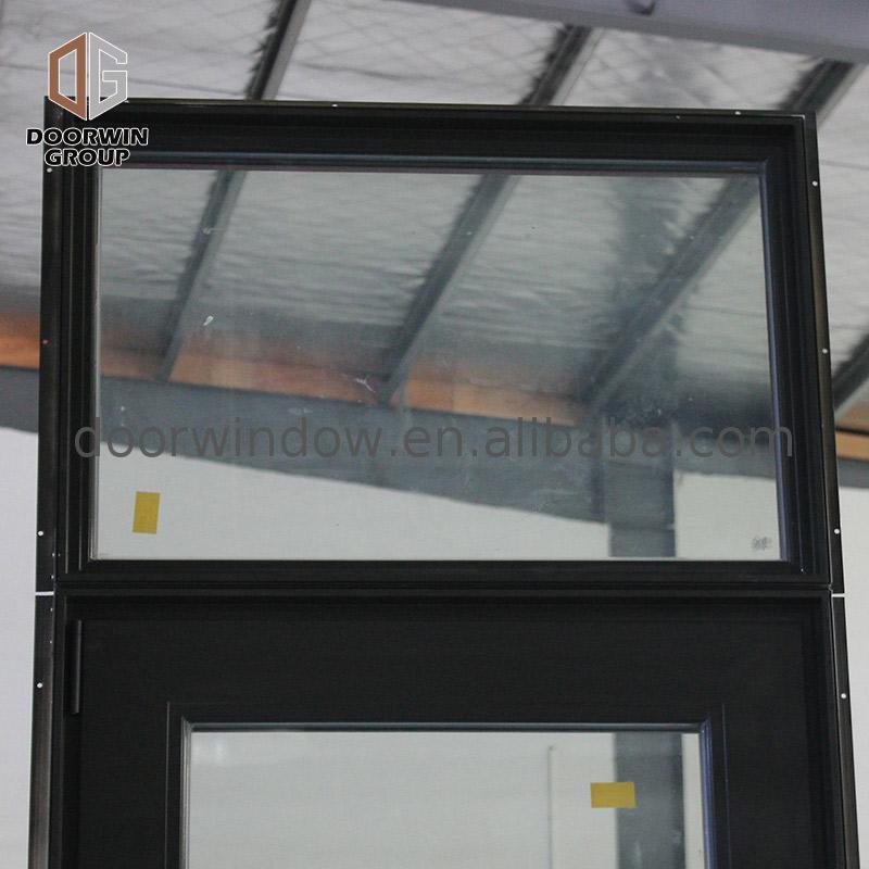DOORWIN 2021Factory price wholesale large glass exterior doors residential homes