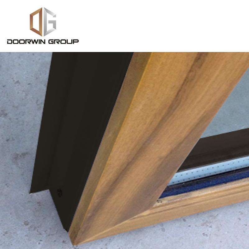 DOORWIN 2021Factory price wholesale replace steel window frames with aluminium ready made wooden windows