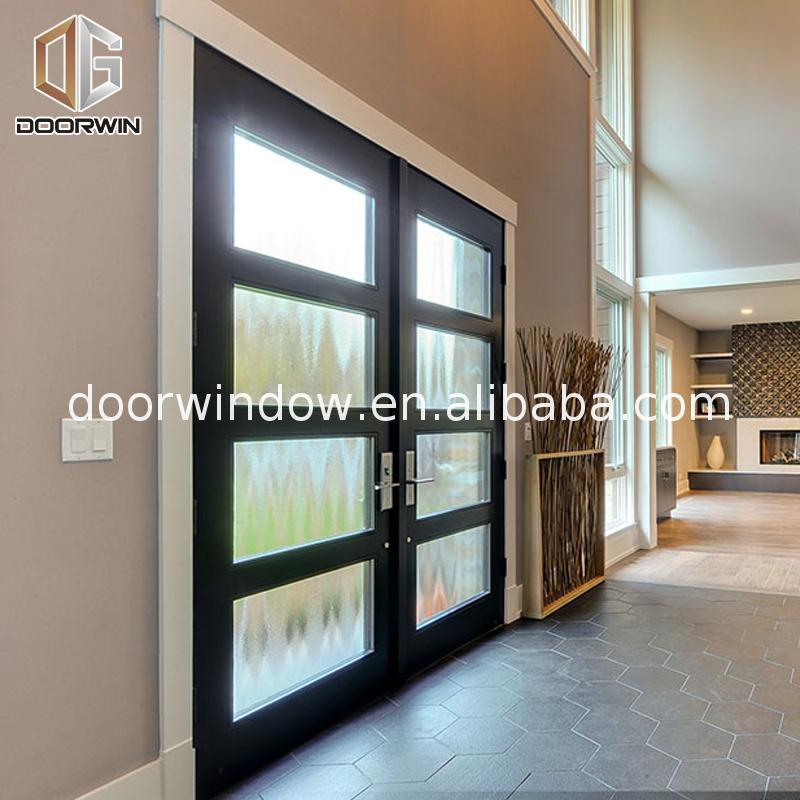 DOORWIN 2021Factory price wholesale uk oak doors solid with glass