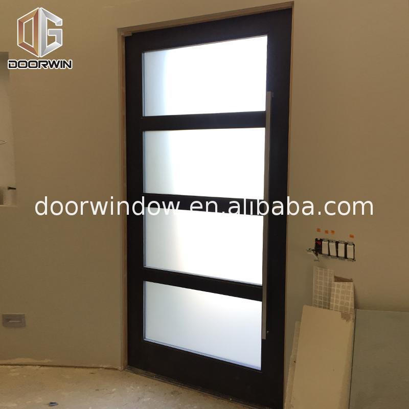 DOORWIN 2021Factory price wholesale uk oak doors solid with glass