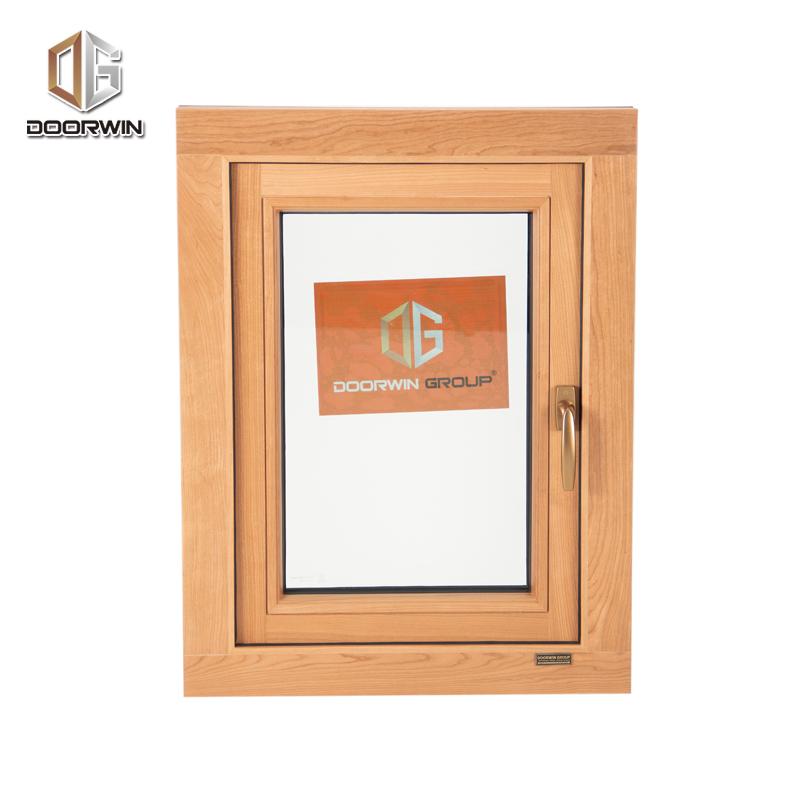 DOORWIN 2021Factory supply discount price aluminium vs timber windows cost panel openable window