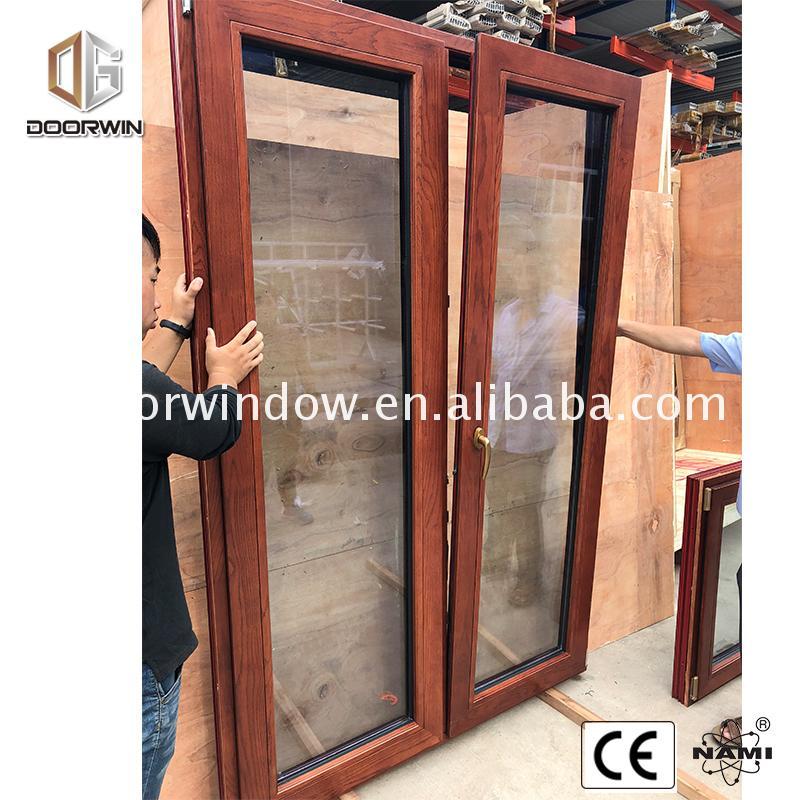 DOORWIN 2021Factory supply discount price double pane soundproof windows