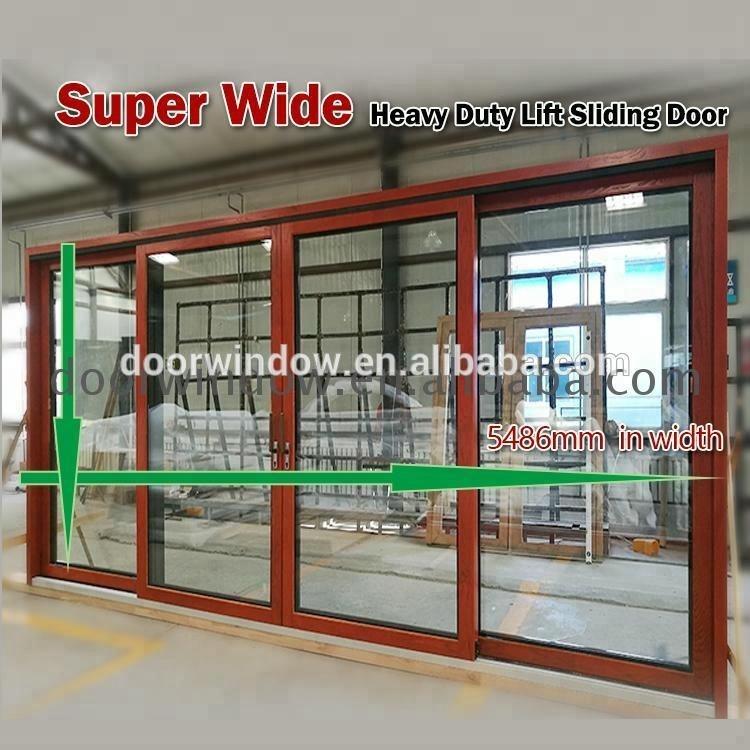 DOORWIN 2021Fancy entry prices exterior sliding door by Doorwin on Alibaba