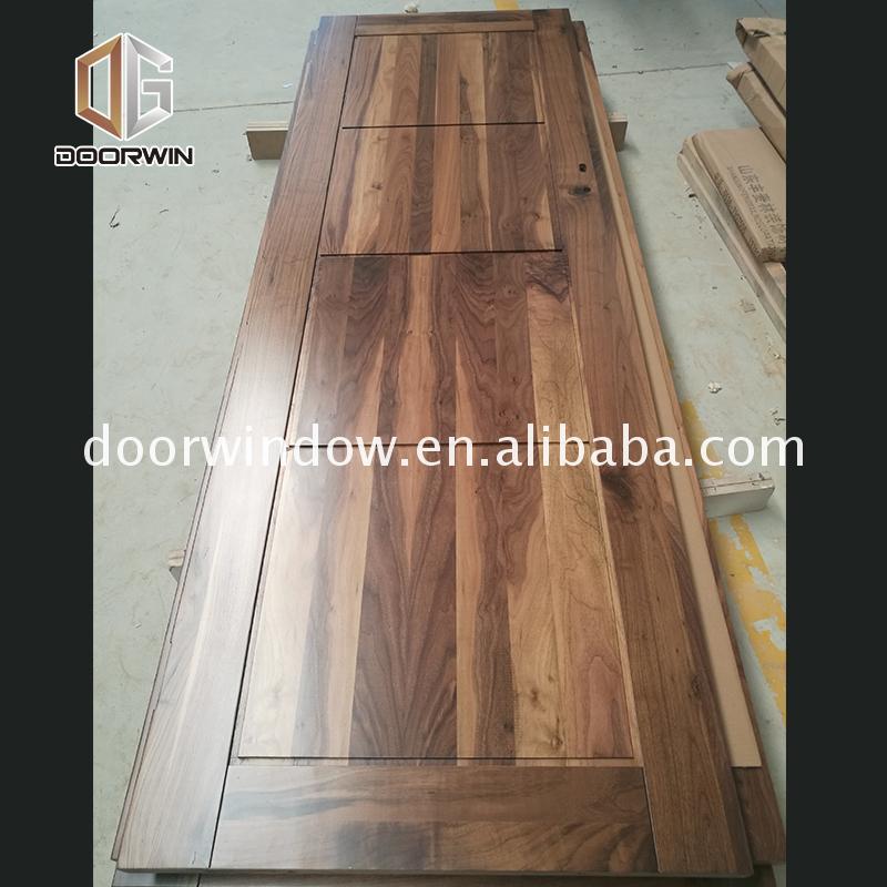 DOORWIN 2021Fashion unique wooden doors unfinished wood types of