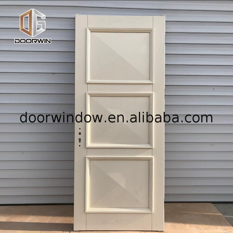 DOORWIN 2021Fashion white door design house three panel sliding