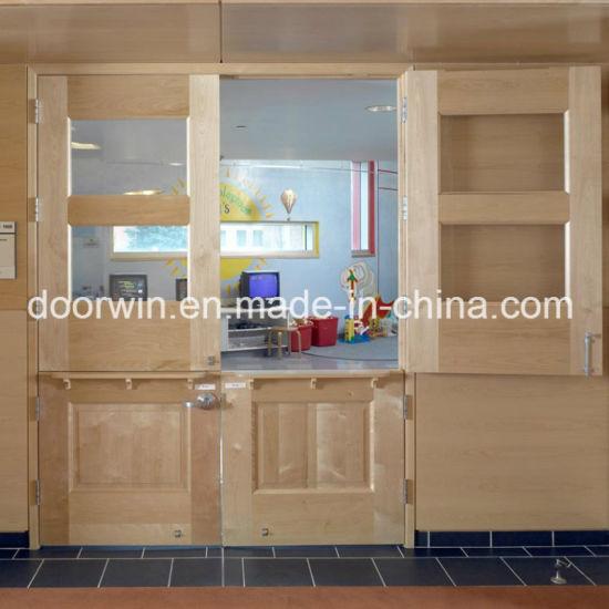 DOORWIN 2021Fectory Price Exterior French Doors Double Entry Door with Wood Color for Sale - China Entry Doors, Dutch Door